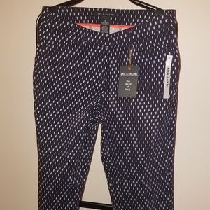 Navy and White Size 10 Pants